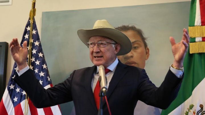 “Sin seguridad, tiembla la democracia”, responde Ken Salazar a Sheinbaum