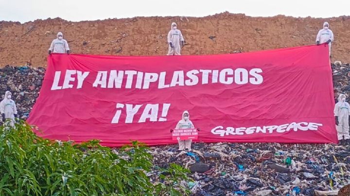 Greenpeace exige clausura de basurero de Coatzacoalcos y aplicación de "ley antiplasticos"