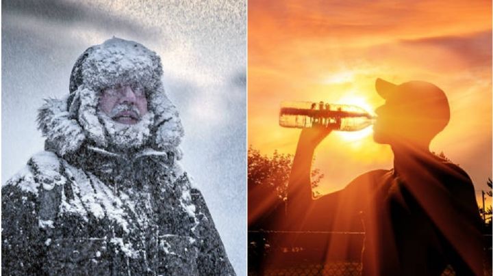 De -5 a 40 grados: Los estados con más frío y más calor este miércoles