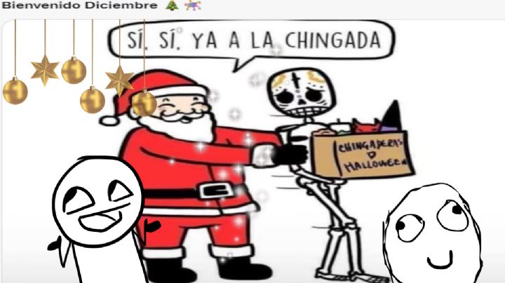 Navidad 2024: Estos son los mejores memes para arrancar diciembre, el último mes del año