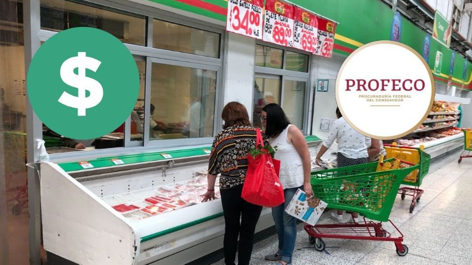 La Profeco analiza los precios de distintos productos de la canasta básica.