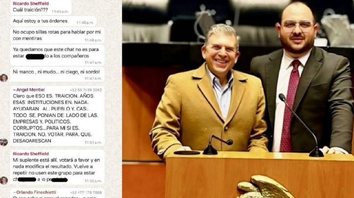 En un chat privado, morenistas acusan de traidor a Sheffield; él lo niega