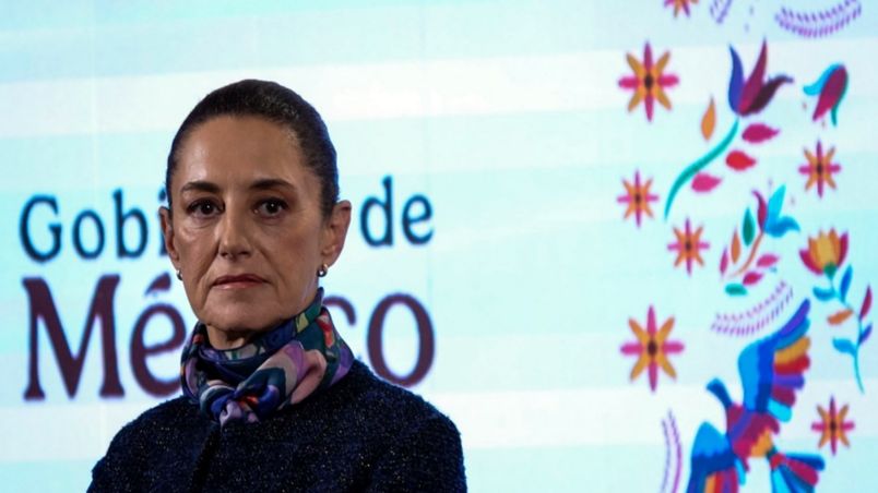 Claudia Sheinbaum, presidenta de México.