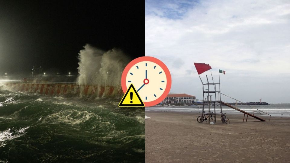 Este día estará más fuerte el Norte en Veracruz, con rachas de hasta 75 km/h