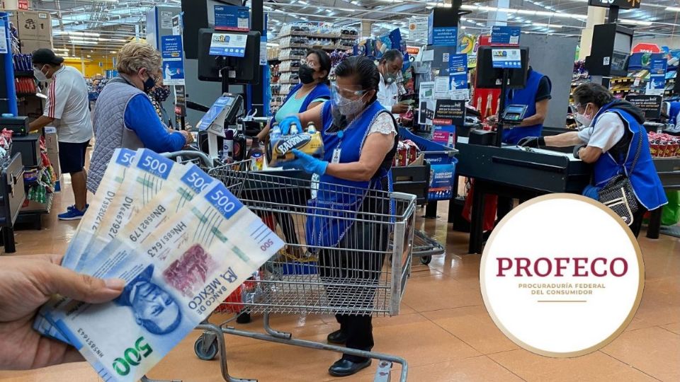 Los supermercados cercanos a Veracruz son algunos de los que venden la canasta básica a mayor precio en la zona sur del país.