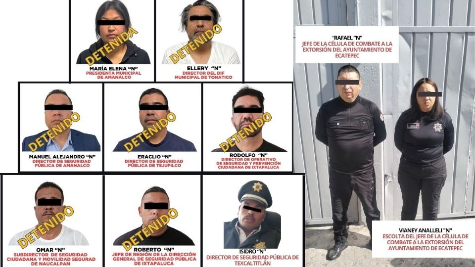 'Operativo Enjambre' en Edomex: 8 detenidos y 1 suicidio; esto es todo lo que sabemos.