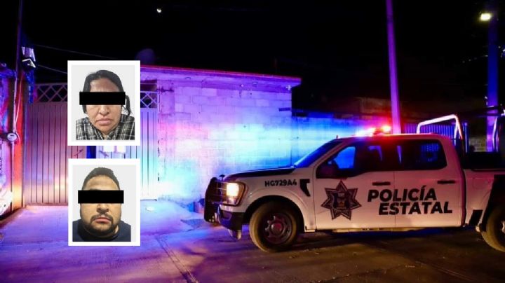 Detienen a pareja con más de 100 dosis de droga en Villa de Tezontepec