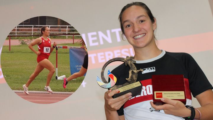 Reconoce Ibero León a la atleta leonesa Sofía Guerra por medalla de oro en Panamericanos Universitarios