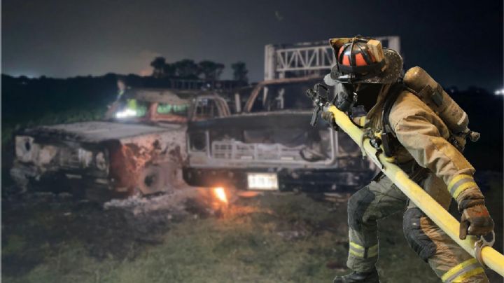 En cuestión de horas, explotan 3 camionetas huachicoleras en Hidalgo; así pasó