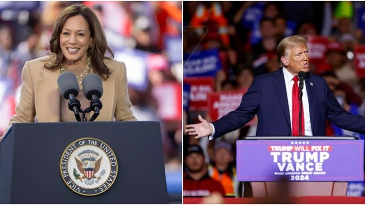 Donald Trump vence a Harris; alcanza 292 votos electorales