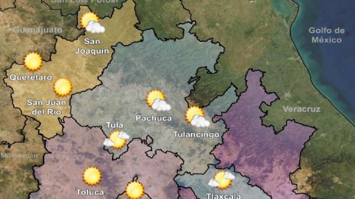 Frente frío 11 afecta Hidalgo: Pachuca, Tulancingo y otras regiones con temperaturas bajas