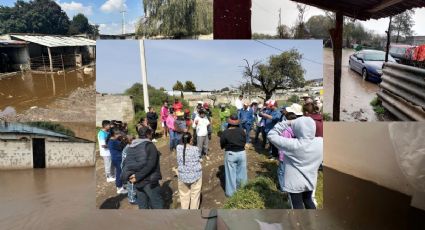 Lluvias causan estragos en municipios de Hidalgo; así las imágenes