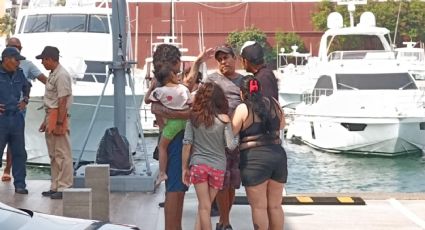 Así fue el naufragio en kayaks de 2 niñas y 3 adultos en el mar de Veracruz