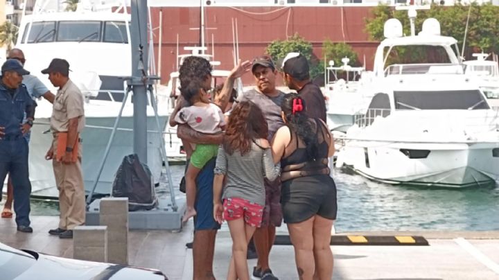 Así fue el naufragio en kayaks de 2 niñas y 3 adultos en el mar de Veracruz