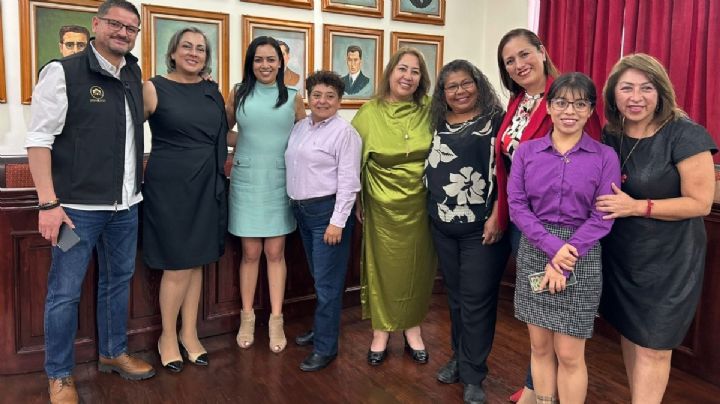 Ellas tres compiten por la Secretaría de las Mujeres de Pachuca
