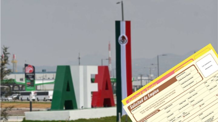 Hay vacantes en el AIFA, a 40 minutos de Pachuca y con sueldos de hasta 26 mil pesos