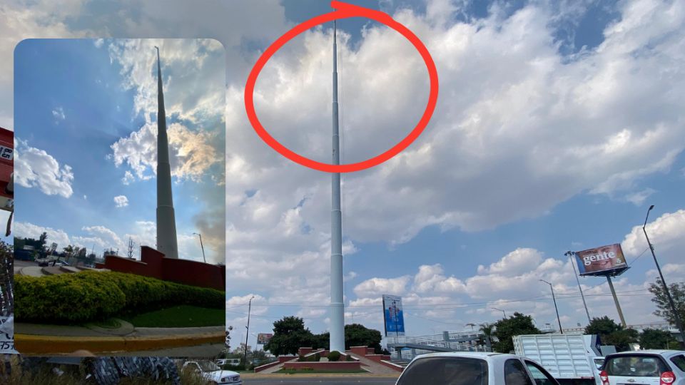 Bandera monumental de León