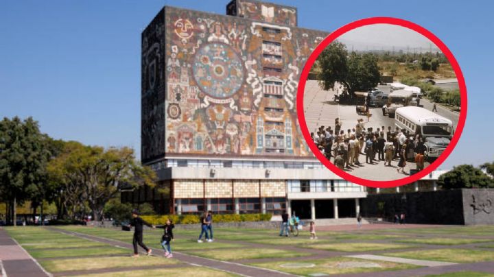 Así era el transporte para los estudiantes de la UNAM en los 50's