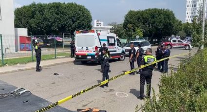 Balacera a un costado de VIPS de plaza comercial de Puebla