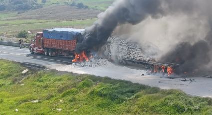 Dos calcinados: saldo de accidente cerca de cumbres de Maltrata