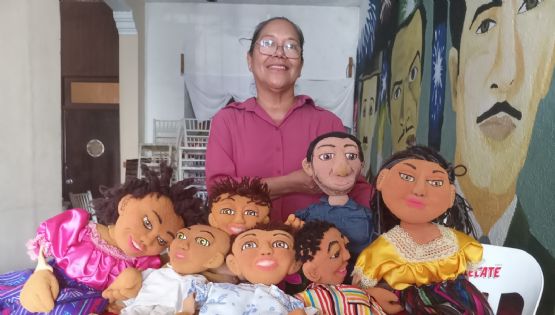 Los títeres de la maestra Arminda, una tradición poco valorada que vive en Veracruz