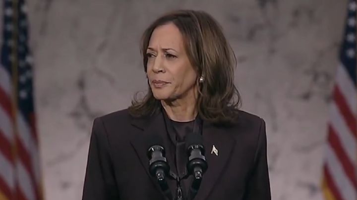 Kamala Harris reconoce derrota; “no renunciaré a la lucha”, dice