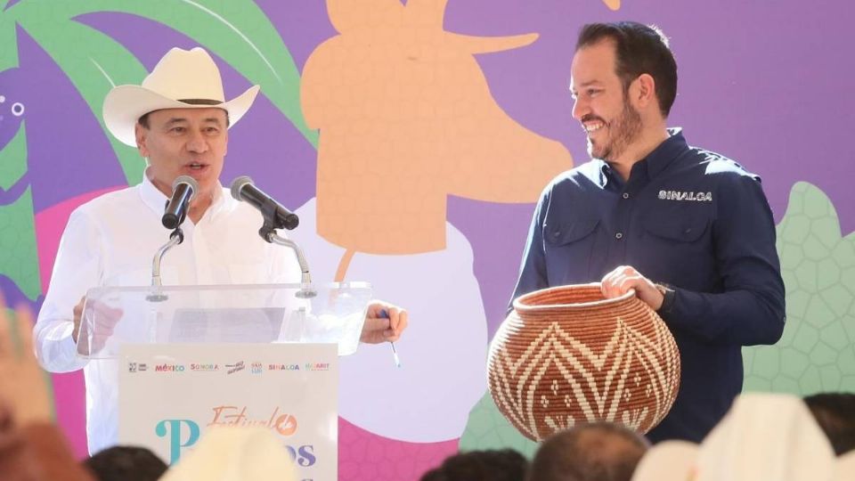 El gobernador de Sonora, Alfonso Durazo, inauguró el Festival de Pueblos Mágicos