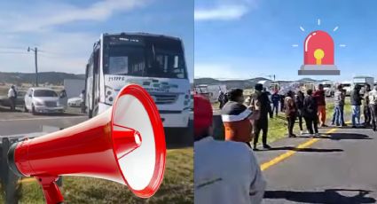 Bloqueo en la México-Tuxpan en su paso por Hidalgo, checa rutas alternas