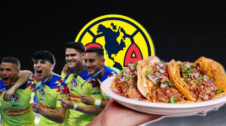 De jugar y ser campeones con el América, a comer tacos callejeros de birria