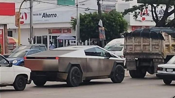 El video de la diputada de Morena en Guerrero dando el rol en Cybertruck