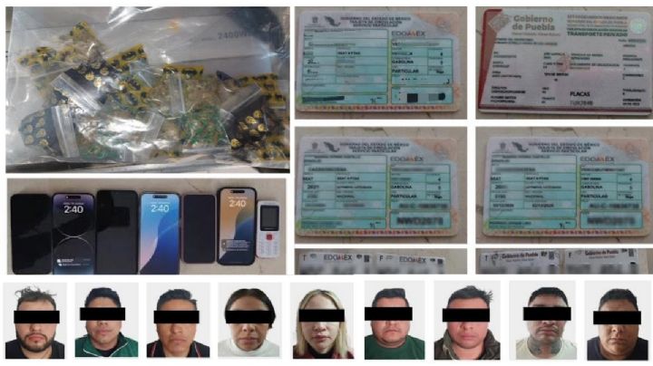 Cae banda dedicada al robo de autos y clonación de documentos en Pachuca