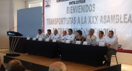 Se reúnen transportistas del Movimiento Nacional de Transporte Multimodal en Veracruz