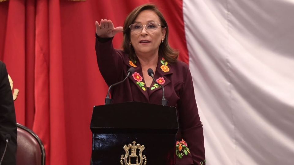 Rocío Nahle rinde protesta como la primera mujer gobernadora de Veracruz