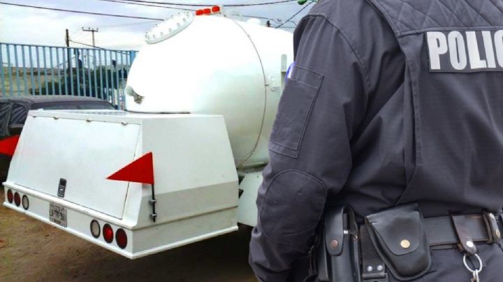 Aseguran 7 pipas de gas y detienen a 3 personas en este municipio de Hidalgo