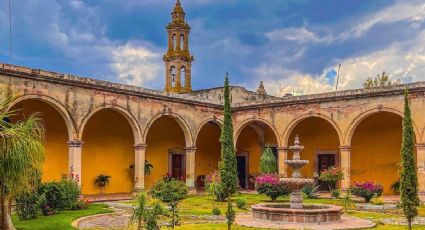 Esta Hacienda de Guanajuato fue construida en 1613 y se conserva casi intacta