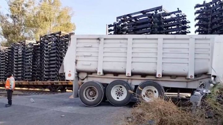 Trailero muere al intentar ganarle el paso al tren