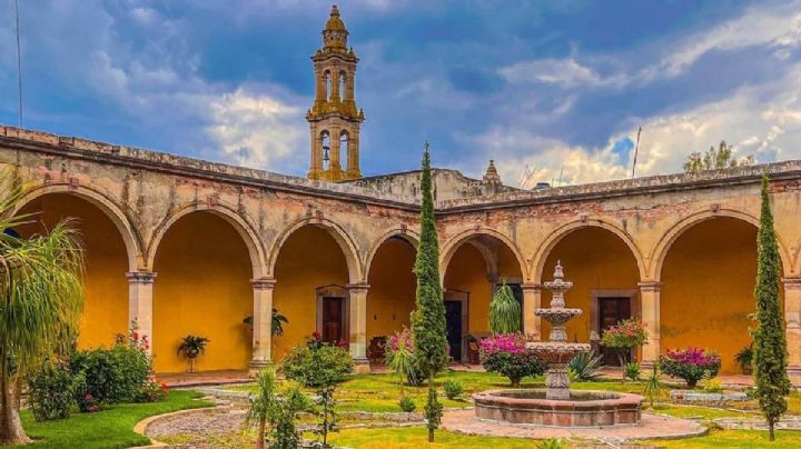 Esta Hacienda de Guanajuato fue construida en 1613 y se conserva casi intacta