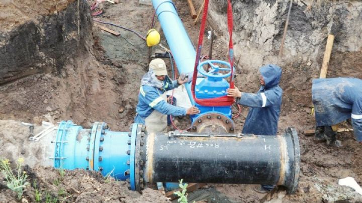 Había 90 centímetros de suciedad en tanques de agua que surten Pachuca: Caasim