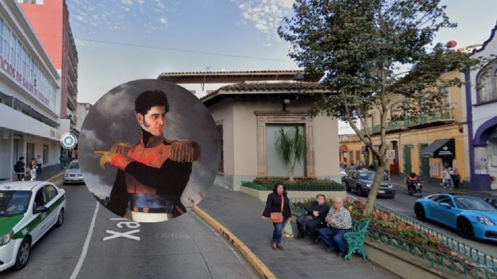 La casa de Xalapa donde nació Antonio López de Santa Anna, expresidente de México