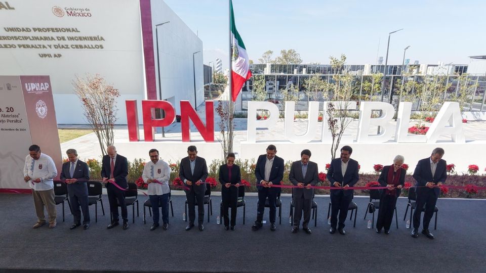 Inauguran en Puebla las nuevas instalaciones del IPN