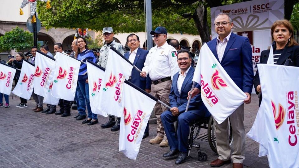 El presidente municipal Juan Miguel Ramírez dio el banderazo del operativo “Guadalupe-Reyes” que será del 12 de diciembre del 2024 hasta el 6 de enero del 2025.