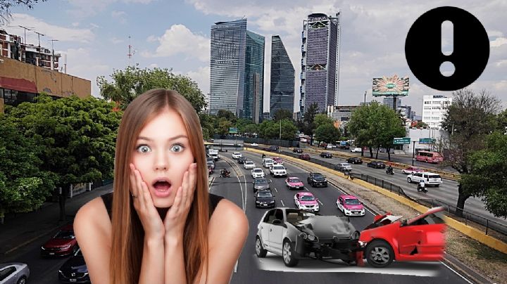 Así operan los "montachoques" en el Segundo Piso de Periférico en la CDMX