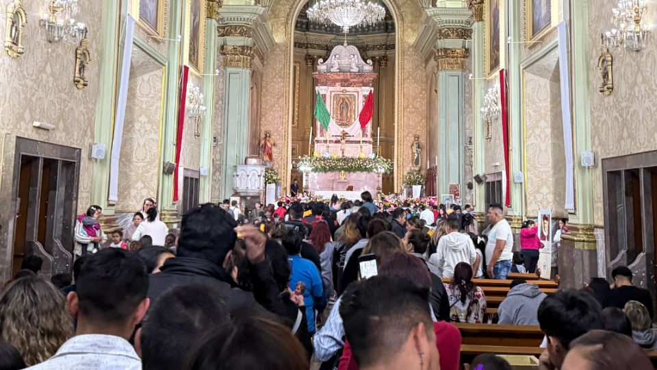 Festejos en el santuario de Guadalupe