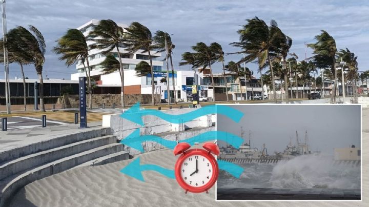 Doble Norte en Veracruz de 90 km/h: días y hora tras impacto del frente frío 21