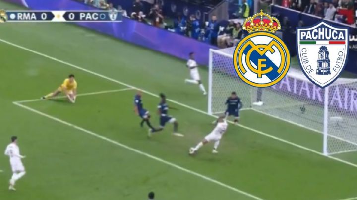 El golazo de Mbappé con el que Real Madrid le está ganando a Pachuca la Copa Intercontinental