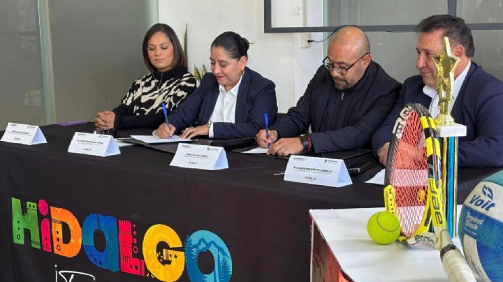 Hidalgo apuesta ser potencia internacional en turismo deportivo, firma convenio con Cometud