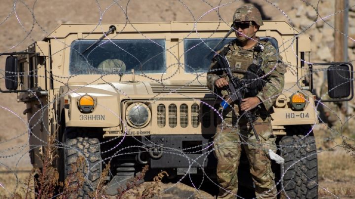 Agentes de EU repliegan a migrantes con bolas de pimienta en frontera con México