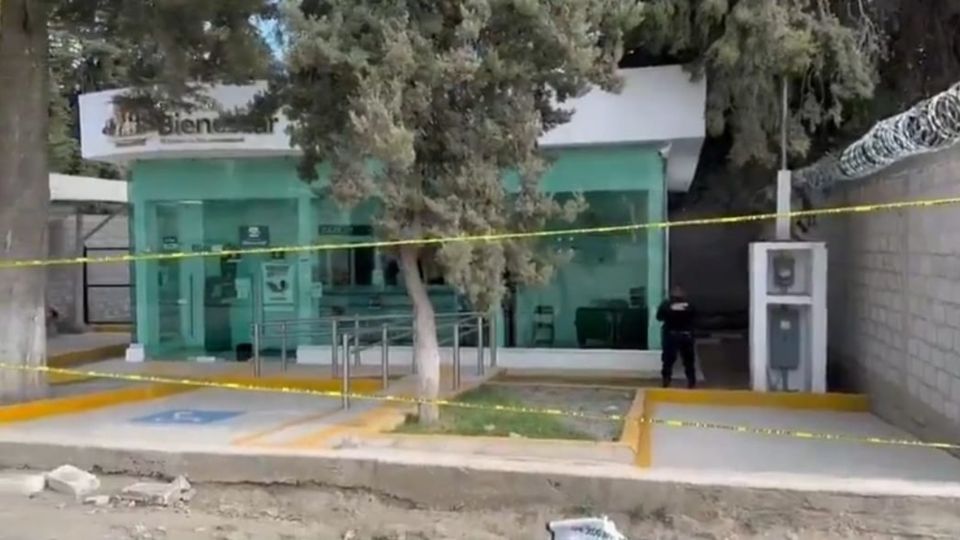 Roban más de 900 mil pesos de un Banco del Bienestar en Puebla