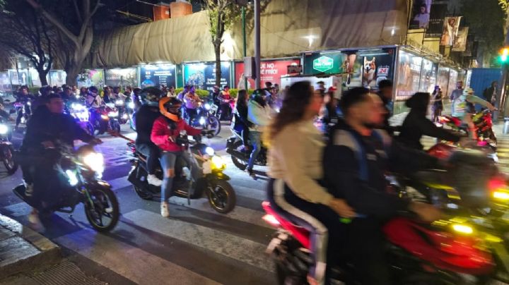 Muertes de motociclistas se disparan 220% en cinco años en la CDMX