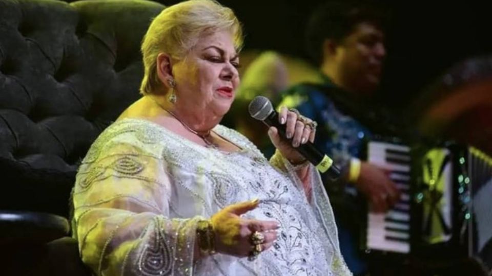 La cantante tiene más de 50 años de trayectoria musical. 
